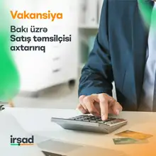 Satış təmsilçisi vakansiyası