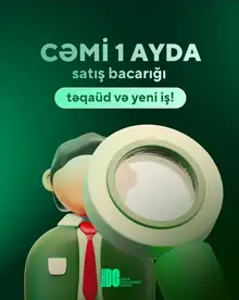 PEŞƏKAR SATIŞ SAHƏSİNDƏ KARYERAYA BAŞLA!