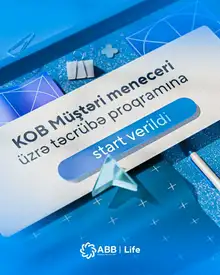 Yeni məzunlar üçün nəzərdə tutulan “KOB Müştəri Meneceri üzrə” təcrübə proqramına müraciətlər başladı