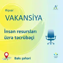 "İnsan resursları üzrə təcrübəçi" vakansiyası