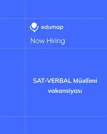 SAT-VERBAL Müəllimi vakansiyası
