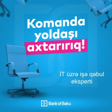 İT üzrə işə qəbul eksperti vakansiyası
