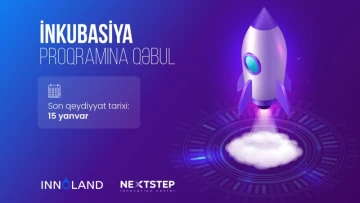 Startapı olanların diqqətinə: İnkubasiya proqramına başlayırıq!