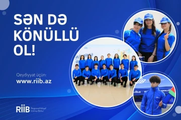 Sən də RİİB könüllüsü ol!