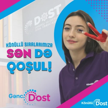 Şüvəlan qəsəbəsində yerləşən 2 saylı Bakı DOST Mərkəzinə könüllü qəbulu davam edir!
