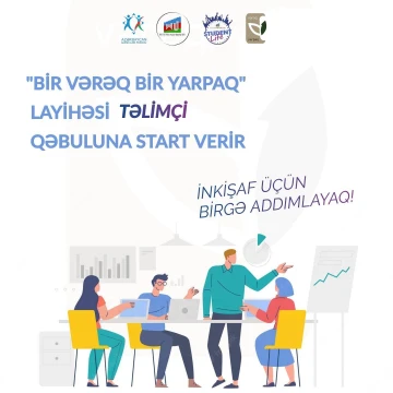 "Bir vərəq-Bir yarpaq" layihəsi təlimçi hazırlığına start verir