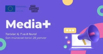 “MediaPlus” layihəsinə qəbul başladı