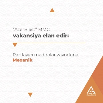 Mexanik  vakansiyası