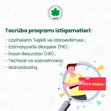 Azərbaycan Menecment və İnvestisiya Korporasiyasında Təcrübə Proqramı