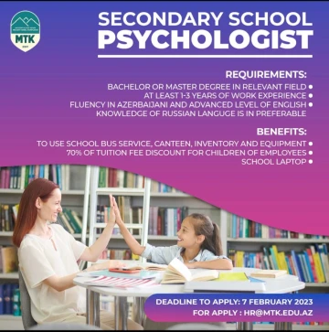 Secondary School Psychologist