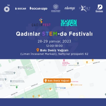 Bakıda qızların STEM təhsilinə və gələcək fəaliyyətinə həsr olunmuş festival keçiriləcək!