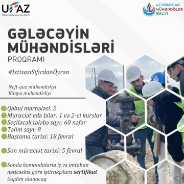 "Gələcəyin mühəndisləri" proqramı!