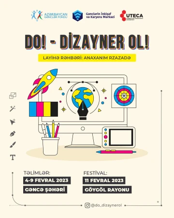 Dizayn sahəsində daha da peşəkarlaşmaq istəyənlər üçün yeni layihə