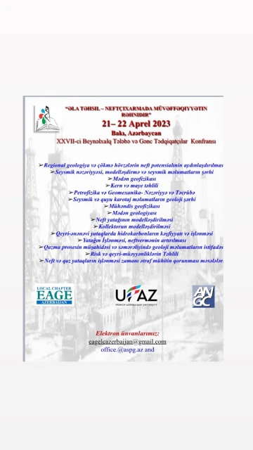 XXVII Beynəlxalq Tələbə və Gənc tədqiqatçılar konfransı