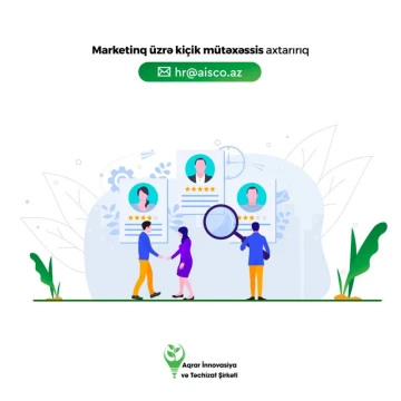 “Marketinq üzrə kiçik mütəxəssis”  vakansiyası