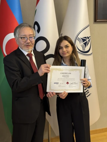 Bakı Ali Neft Məktəbində Yaponiya şirkətinin təlimləri yekunlaşıb