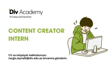 Content Creator Intern axtarırıq
