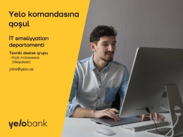 Kiçik mütəxəssis (Helpdesk) vakansiyası
