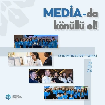 “Media könüllüləri” Proqramına yenidən qeydiyyat başladı!