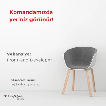 "Front-end Developer" vakansiyası