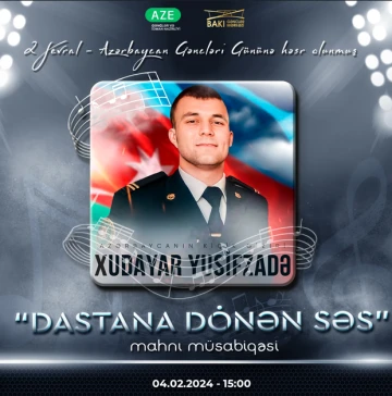 "Dastana dönən səs" adlı musiqili yarışmanın qeydiyyat mərhələsinə başlayır