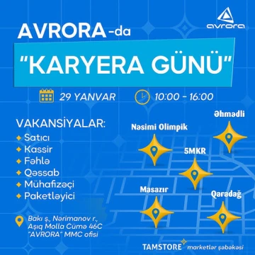 "Avrora" da “Karyera günü”!