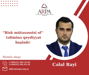 ARPA “Risk Mütəxəssisi Ol” təliminə qeydiyyat elan edir