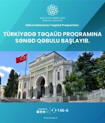 Türkiyədə doktorantura və tədqiqat sahəsi üzrə təhsil imkanı