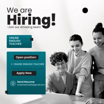 Part-time Onlayn İngilis dili müəllimi axtarılır