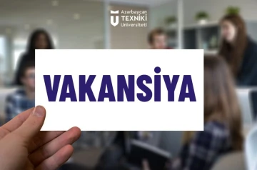 Azərbaycan Texniki Universitetinin (AzTU) Tədris şöbəsinə dövlət nümunəli sənəd mütəxəssisi vəzifəsinə vakansiya elan edilir