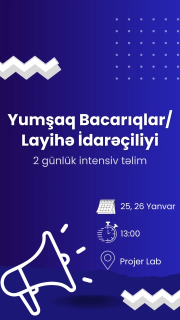 Projer.Lab-dan 2 günlük intensiv təlim proqramı