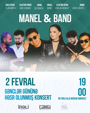 Gənclər Gününə həsr olunmuş  konsert keçiriləcək