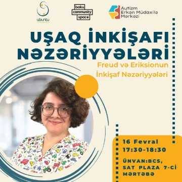 “Uşaq İnkişafı Nəzəriyyələri” mövzusunda silsilə təlimlər başlayır