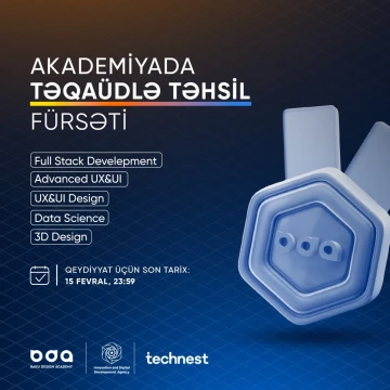 Bu innovativ ixtisaslara 100%-dək təqaüd üçün qeydiyyat başladı!