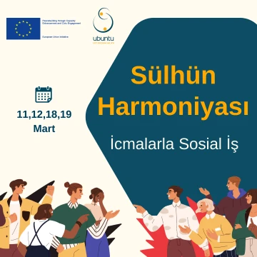 "Sülhün Harmoniyası - İcmalarla Sosial İş" layihəsinin qeydiyyatı (ÖDƏNİŞSİZ)