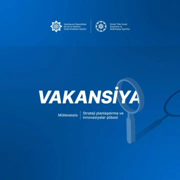 Strateji planlaşdırma və innovasiyalar şöbəsində vakansiya