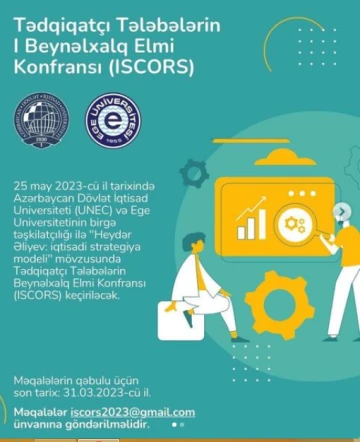 Tədqiqatçı Tələbələrin Beynəlxalq Elmi Konfransı (ISCORS) keçiriləcək