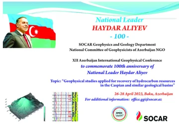 Ulu öndər Heydər Əliyevin anadan olmasının 100 illiyinə həsr olunmuş XII Azərbaycan Beynəlxalq Geofizika Konfransı keçiriləcək
