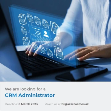 Vacancy: CRM Administrator