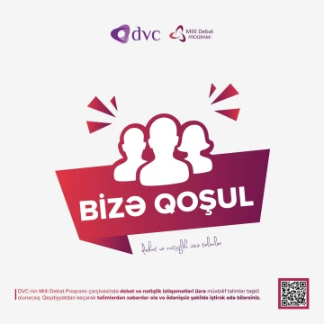 DVC tərəfindən debat və natiqlik istiqamətləri üzrə müxtəlif təlimlərinə start verilir