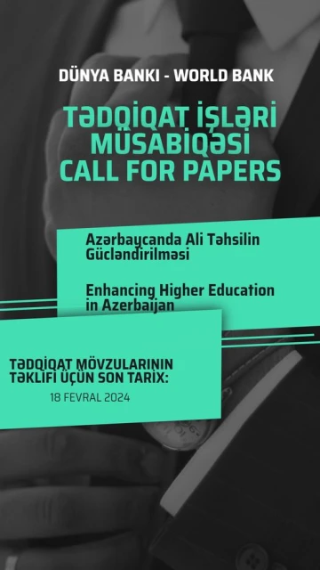 TƏDQİQAT İŞLƏRİ MÜSABİQƏ