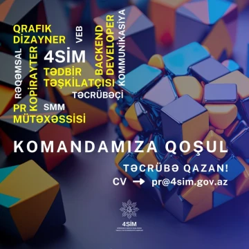 4SİM öz qapılarını inkişafa meyilli tələbələr üçün açır