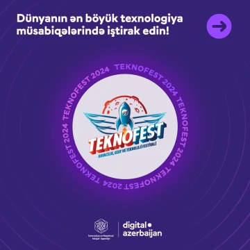 TEKNOFEST 2024 bu il də texnologiya dünyasının nəbzini tutacaq