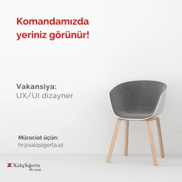 "UX/UI dizayner" vakansiyası