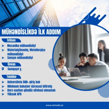 "Mühəndislikdə ilk addım" proqramı