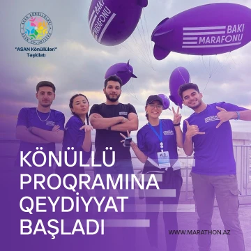 “Bakı Marafonu - 2024” Könüllü Proqramı