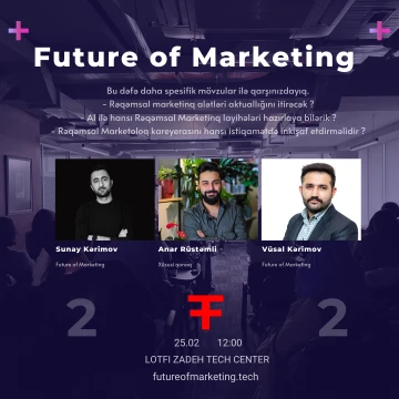 "Future of Marketing 2" Ödənişsiz Təlim