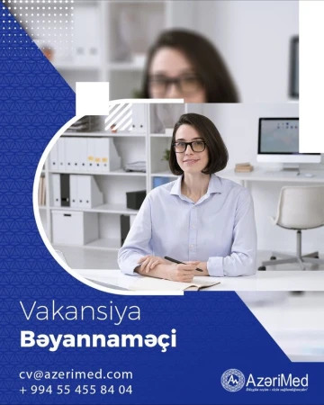 Bəyannaməçi vakansiyası