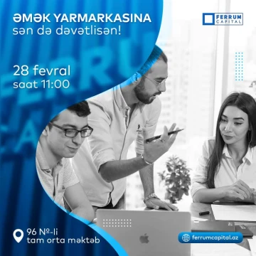 Əmək yarmarkası keçiriləcək