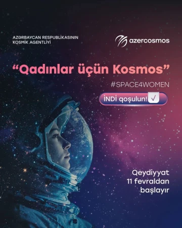 “Qadınlar üçün Kosmos” mentorluq proqramı yenidən başlayır!